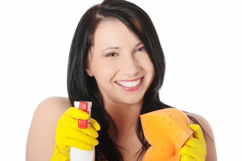 Professional house cleaning tasks in a Barnet home